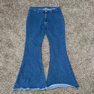 Women's Blue Bell Bottom Jeans